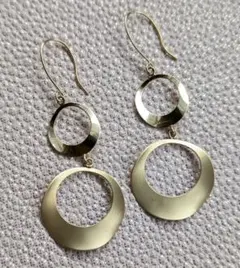 K18PG ピアス　フックタイプ
