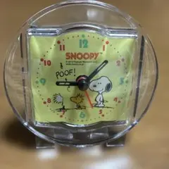 スヌーピー　置き時計