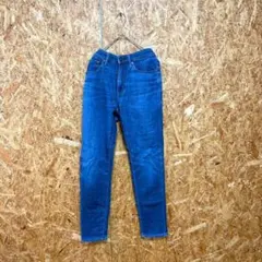 UNIQLO EZYジーンズ デニムパンツ カジュアル ストレッチ ブルー S