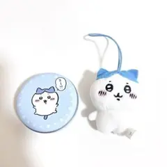 ちいかわ ハチワレ プチキャン缶 ガチャガチャぬいぐるみ マスコット