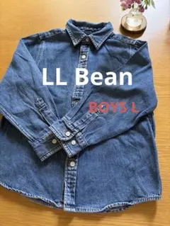 L.L.Bean キッズデニム長袖シャツ