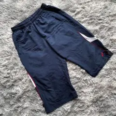 asics【S】スポーツ ハーフパンツ ネイビー