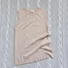 《MilaOwen》ノースリーブ サマーニット