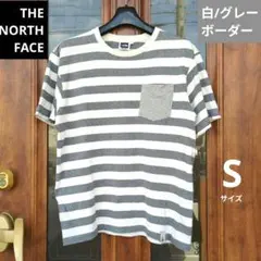 【THE NORTH FACE】ノースフェイス/Tシャツ/白＆灰/Sサイズ