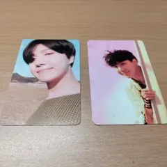 BTS J-HOPE 公式カード 2枚セット