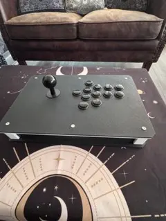 【静音】アケコン Mサイズジャンプボタン Qanba レバーレス コントローラー 静音】アケコン Mサイズジャンプボタン Qanba レバーレス