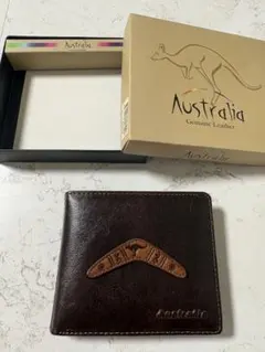 カンガルーレザー　二つ折り財布のサムネイル