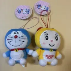 ドラえもん ドラミちゃん ぬいぐるみ マスコット 2点セット