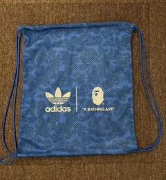 【非売品】新品 × APE メッシュナップサック　Y2K 非売品 adidas APE ナップサック メッシュarchive Y2K - メルカリ