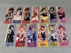 マクフェス　超時空フェスティバル 40周年 クリアしおり 13種セット　マクロス