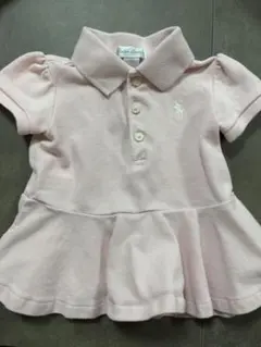 Ralph Lauren ポロシャツ 24M ピンク　80