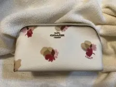 coach コーチ　花柄　ポーチ