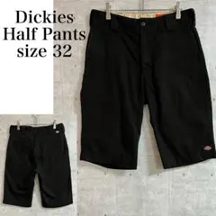 Dickies ワークパンツ ハーフパンツ ブラック　サイズ32 M
