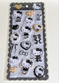 【正規品】ハローキティ もちもち マシュマロシール ギャルキティ 平成 ヒョウ柄