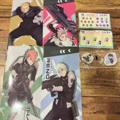 怪獣8号 くら寿司クリアファイル マグネット キーホルダー