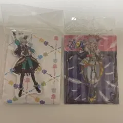 プリパラ　紫京院ひびき　アクリルキーホルダー　2点セット