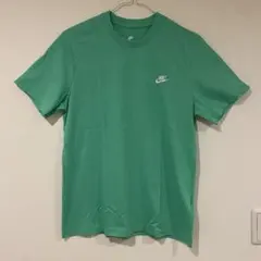 NIKE ナイキ Tee 刺繍ロゴ グリーン XLサイズ 半袖Tシャツ