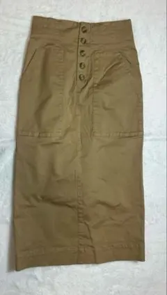 ♢BEAUTY&YOUTH ユナイテッドアローズ チノ フロントボタン スカート