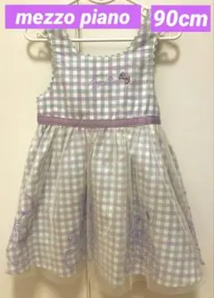 mezzo piano 90cm チュールワンピース　くまのサムネイル