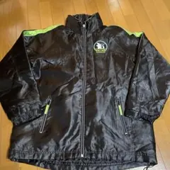 GODZILLA×HONDA コラボ ナイロンジャケット ロゴ刺繍 ジップアップ