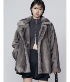 EMODA ミディフェイクファーコート