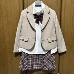 【美品】sa・ku・ra フォーマル4点セット 130 女の子 卒園 入学
