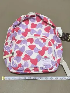 新品タグ付き B de R ハート柄 キッズ リュック