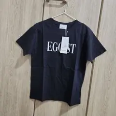 EGOIST 半袖Tシャツ ロゴ ブラック Fサイズ 新品未使用のサムネイル