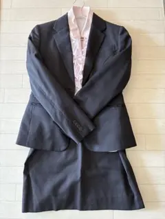 Miss JUNKO 黒スーツ ジャケットとスカートセット