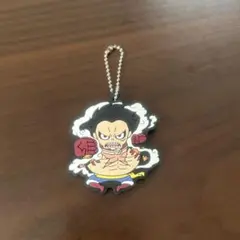 ONE PIECE ルフィ ギア4 ラバーキーホルダー