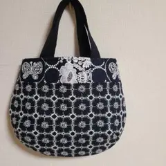 ミナペルホネンハンドメイドまぁるいバッグ