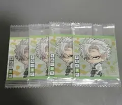 鬼滅の刃 シールウエハース 不死川実弥 R 4点セット