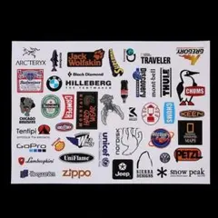 NO4❤️ ステッカー 【人気】❤️アウトドア 防水シール キャンプ