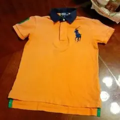 ラルフローレンビッグポニーポロシャツ(オレンジ)