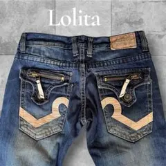 美品　Lolita ロリータジーンズ　Y2K ウエスト80㎝のサムネイル