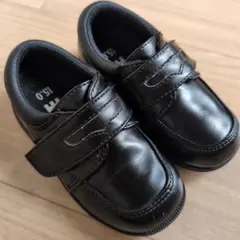 IFME 黒のフォーマルシューズ 15.0cm マジックテープ