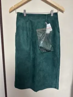 【新品】INGNI ベルト付き スエードナロー スカート Mサイズ