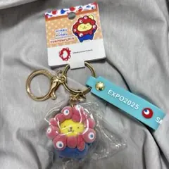 新品 新作 サンリオミャクミャク フロッキー キーホルダー