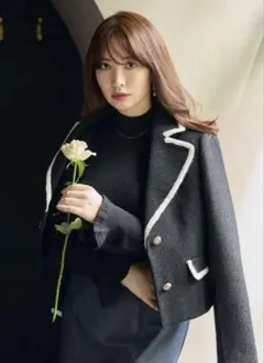 ジャケット・アウター herlipto cordelle belted twill blazer Herlipto Cordelle Belted Twill Blazer