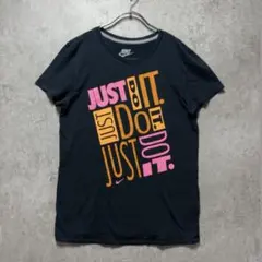 NIKE ナイキ　古着　Tシャツ レディース　JUST DO IT カラフルロゴ