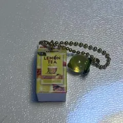 Lipton レモンティー ミニチュアチャーム ガチャガチャ