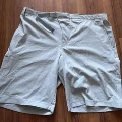 adidas ライトグレー ショートパンツ　3XL新品未使用