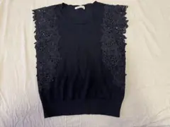 BE RADIANCE サマーニット(黒)