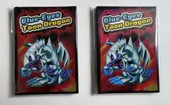 遊戯王　ブルーアイズ トゥーンドラゴン　スリーブ　20枚×2のサムネイル