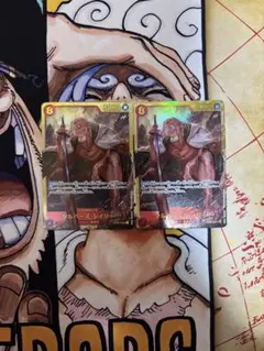 ワンピースカード　シルバーズ・レイリー　シークレット　2枚セット