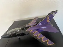 戦闘機 模型 パープル ブラック