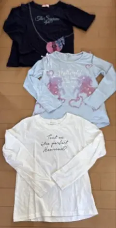 ロングTシャツ　3枚セット
