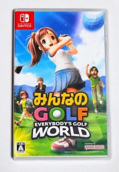 【送料込】みんなのGOLF WORLD Nintendo Switch