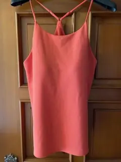 クレープジャージーブラトップXL未使用　オレンジのサムネイル