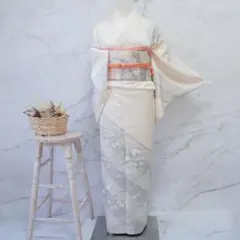 訪問着 フルセットa617卒業式　入学式　お宮参り　七五三　結婚式